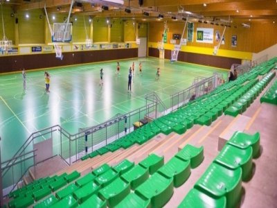 Intérieur de l'espace sportif homologuée pour les compétitions. - Ville de Saint-Berthevin