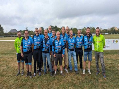 Randonnée VTT et pédestre à Saint-Cyr-le-Gravelais le 14 septembre 2025. - Geneviève Charrier