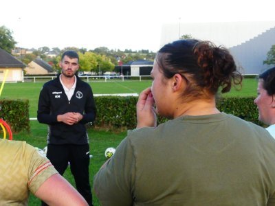 Killian Houdu, le nouveau coach de l'équipe féminine. - SG