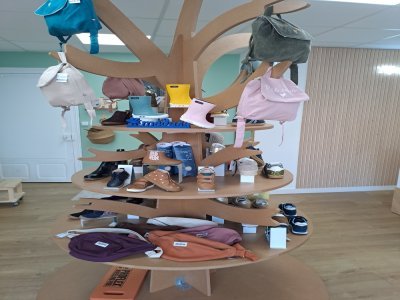 La décoration de la boutique a été réalisée par des entreprises locales. - Lyse Gortais