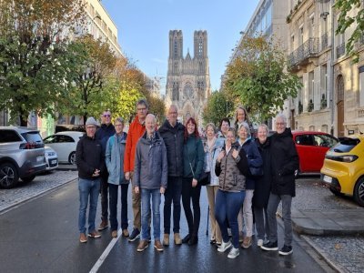 Les participants ont visité la cathédrale de Reims - Jumelage Gorron -Schwaikheim