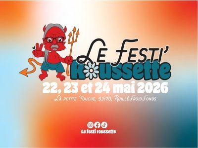 L'affiche officielle du Festiroussette. - SG