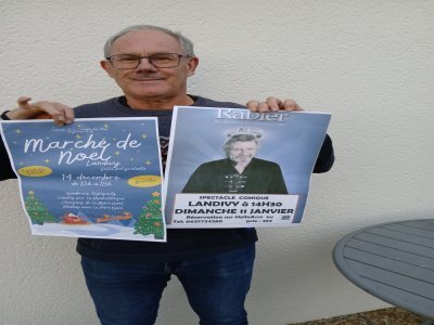 Alain Ronceray, président du comité des fêtes de Landivy, annonce deux rendez-vous. - Comité des fêtes de Landivy
