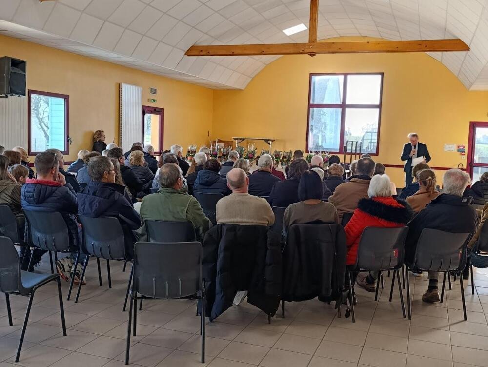 Les habitants &eacute;taient r&eacute;unis samedi 10&nbsp;janvier.